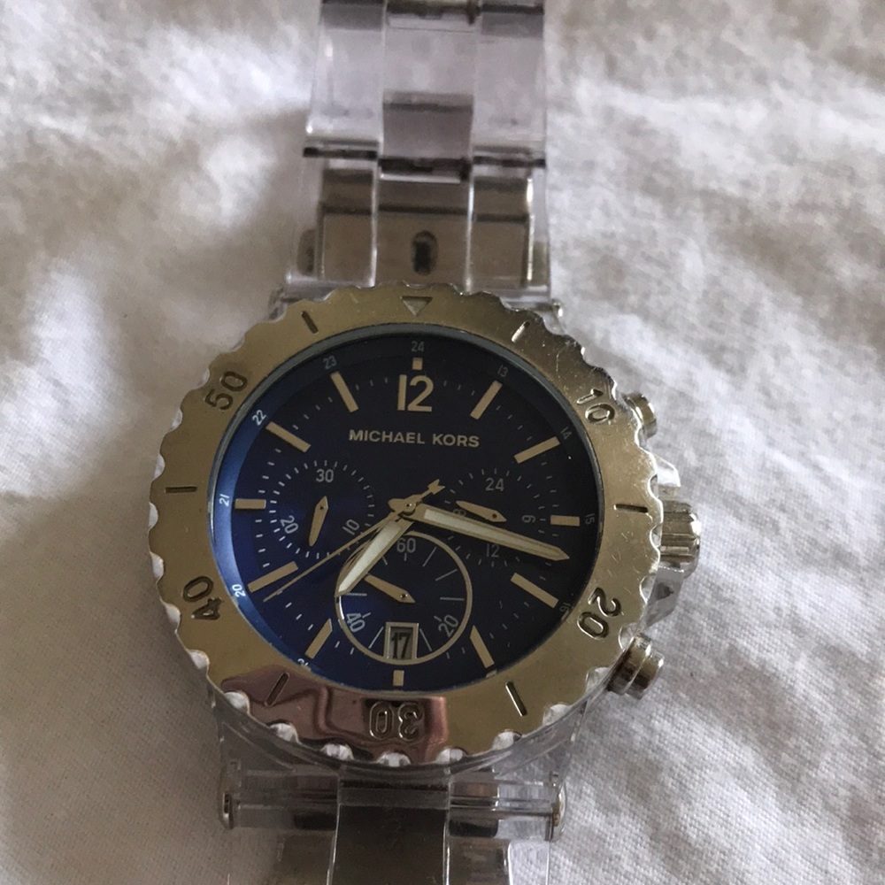 Michael Kors Lucite watch